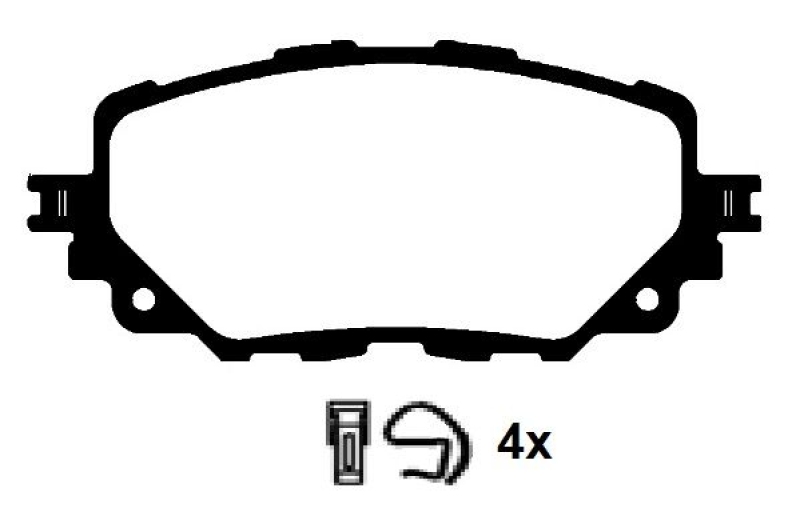 RAICAM Brake Pad Set, disc brake