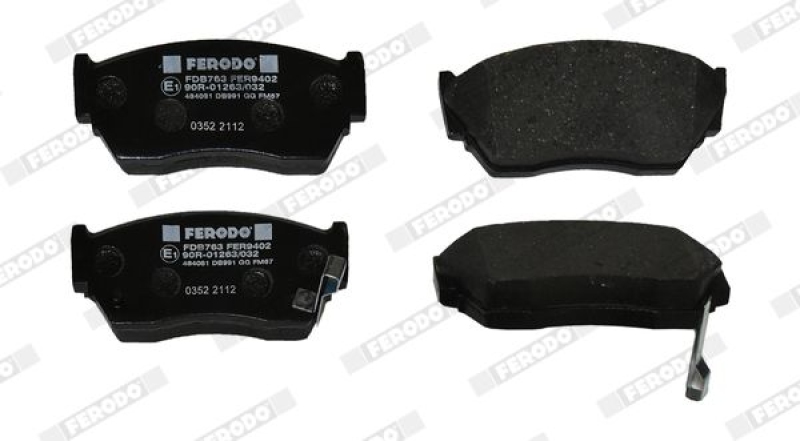 FERODO Brake Pad Set, disc brake PREMIER ECO FRICTION