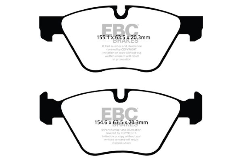 EBC Brakes Brake Pad Set, disc brake