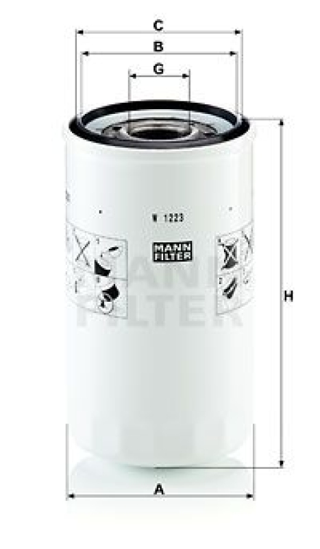 MANN-FILTER Oil Filter