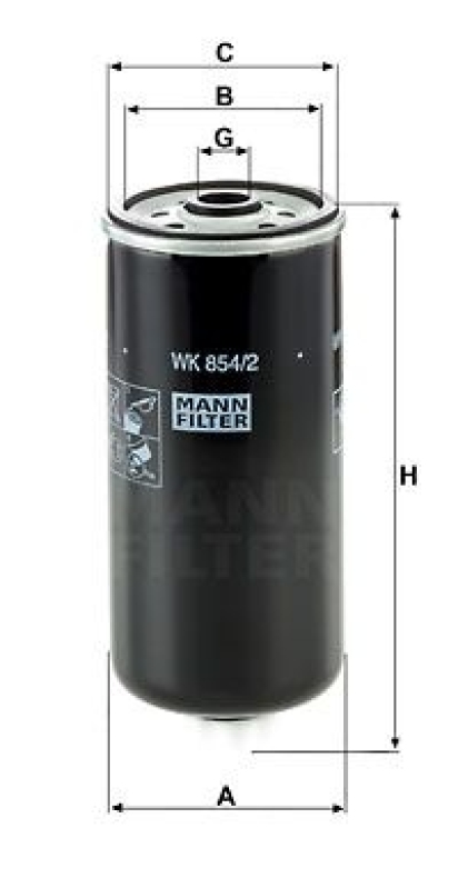 MANN-FILTER Fuel Filter