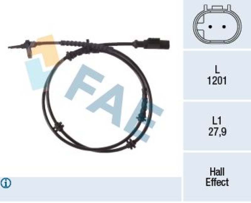 FAE Sensor, Raddrehzahl