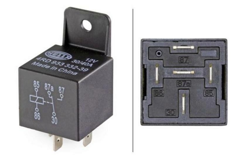 HELLA Relay, main current