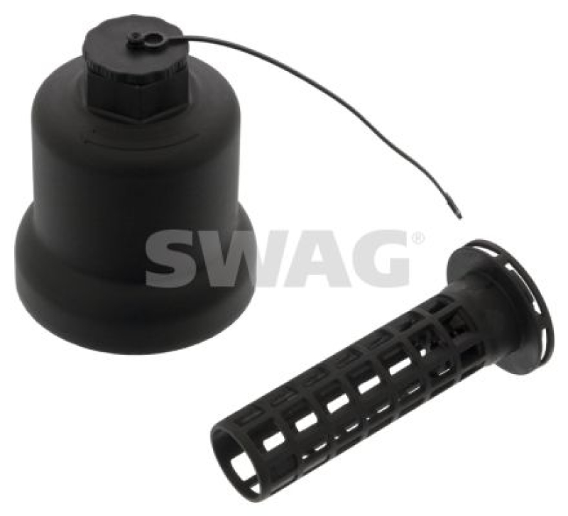 SWAG Cap, oil filter housing