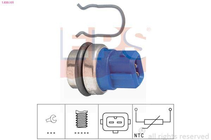 EPS Sensor, Kühlmitteltemperatur Made in Italy - OE Equivalent