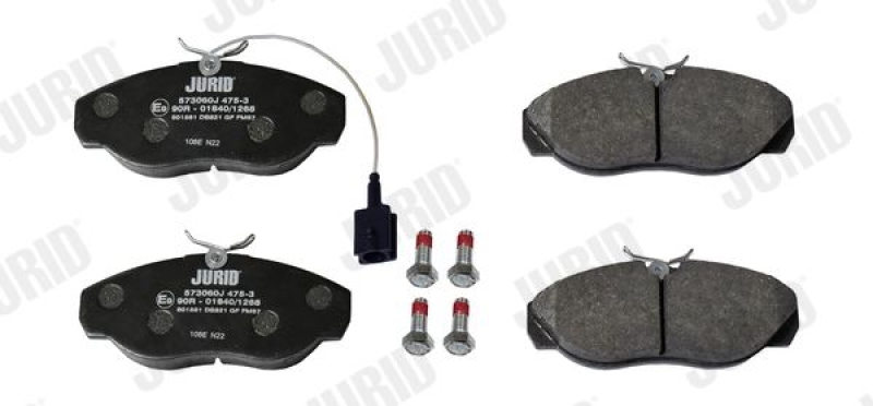 JURID Brake Pad Set, disc brake