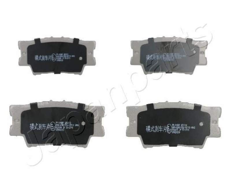 JAPANPARTS Brake Pad Set, disc brake