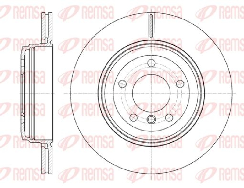 2x KAWE Brake Disc