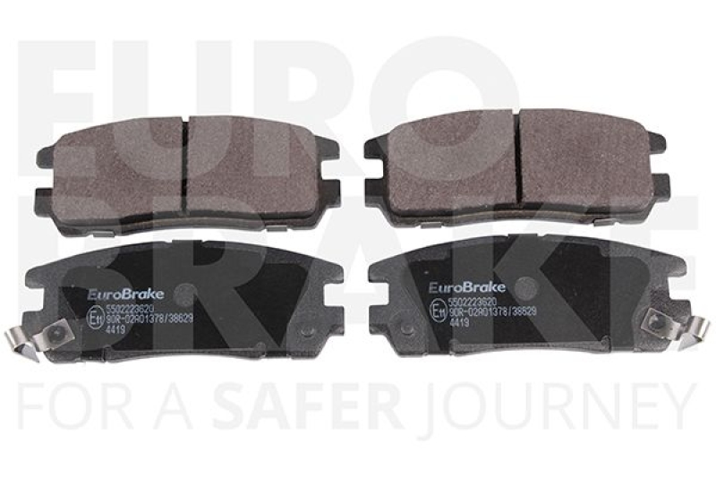 EUROBRAKE Brake Pad Set, disc brake