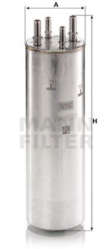 MANN-FILTER Fuel filter