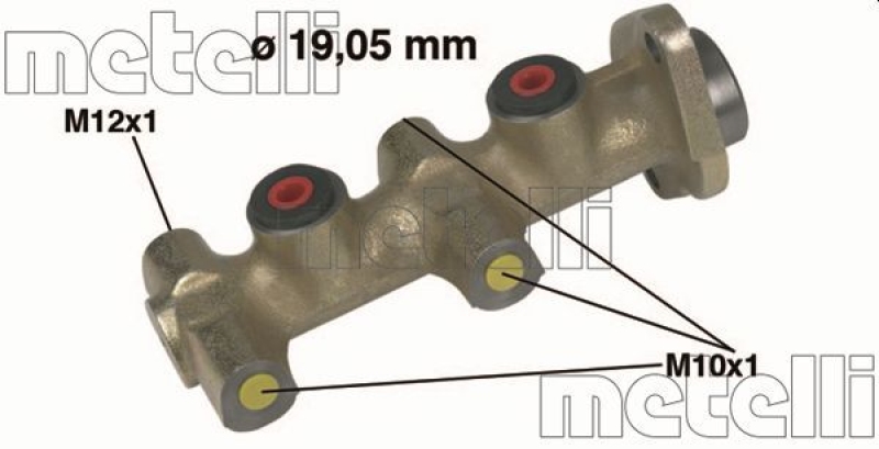 METELLI Brake Master Cylinder