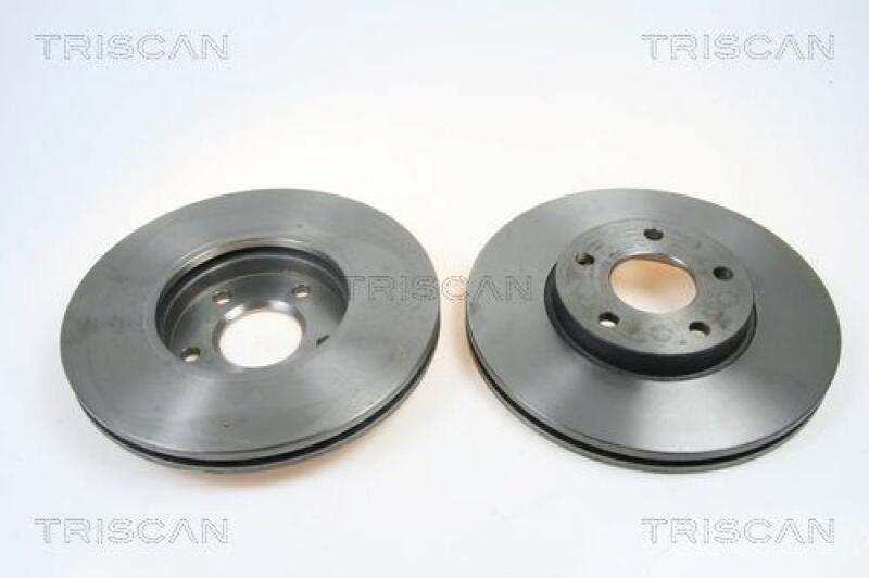 2x TRISCAN Brake Disc