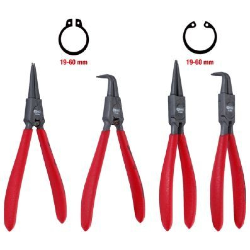 KS TOOLS Pliers Set, circlip