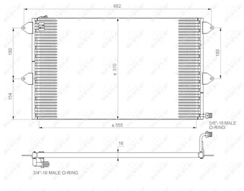 NRF Condenser, air conditioning