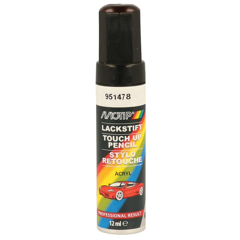 MOTIP Fahrzeug-Kombinationslack Kompakt rot metallic 12 ml