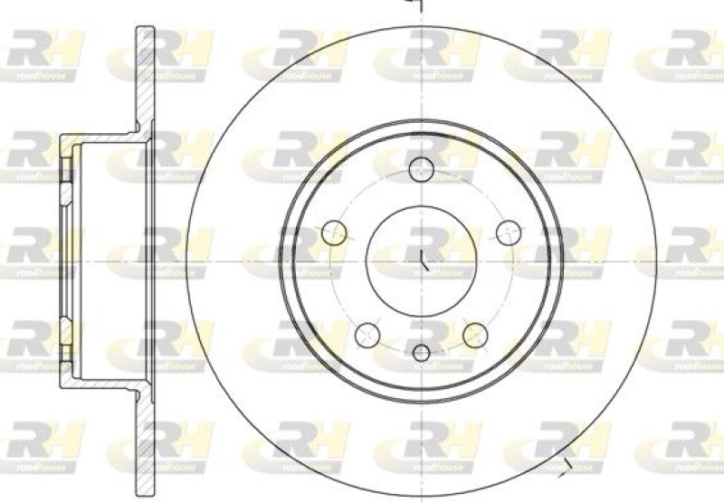 2x ROADHOUSE Brake Disc