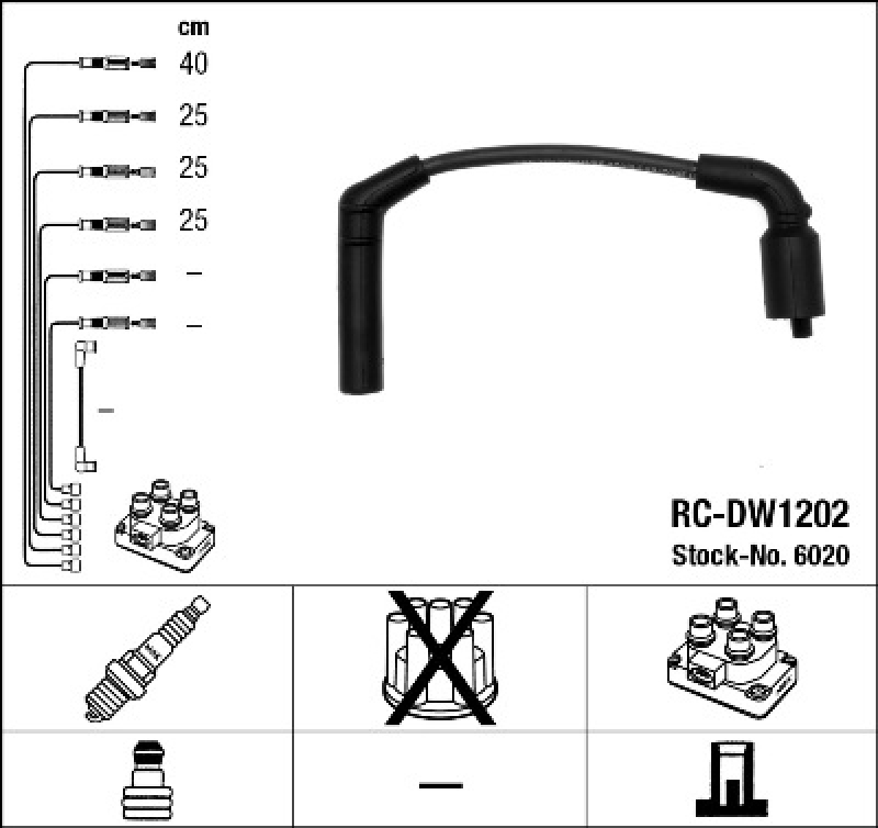 NGK Ignition Cable Kit