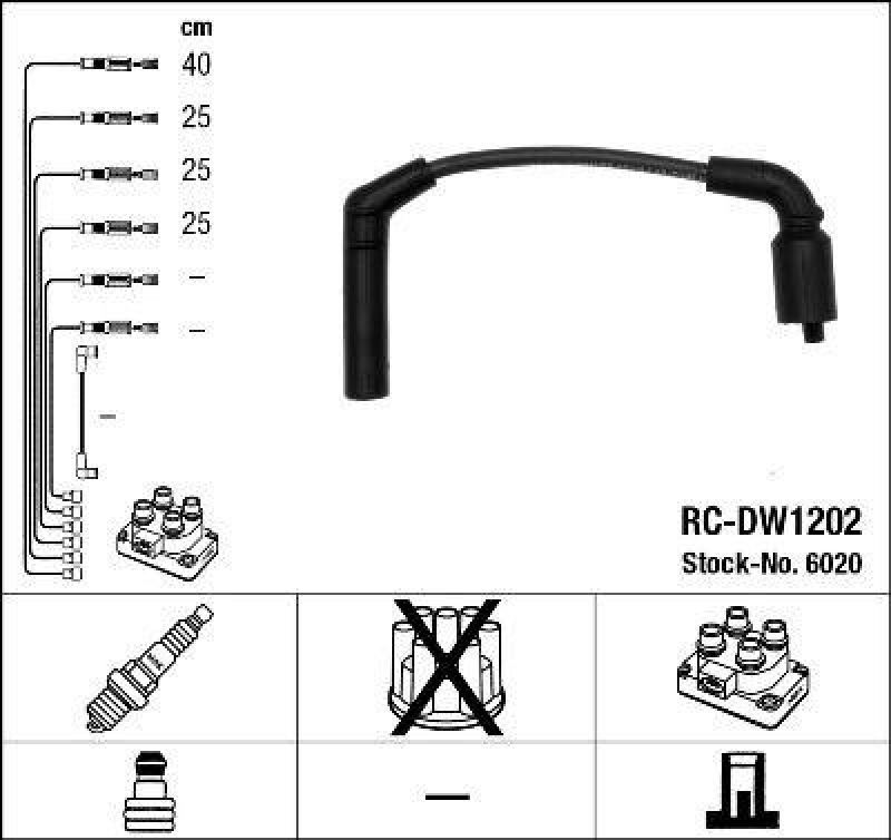 NGK Ignition Cable Kit