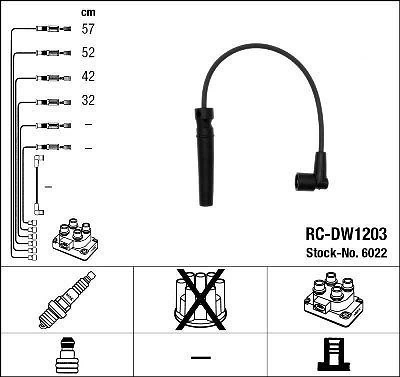 NGK Ignition Cable Kit