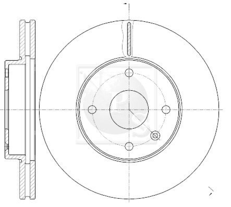 2x NPS Brake Disc