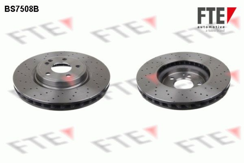 2x FTE Brake Disc COATED RANGE