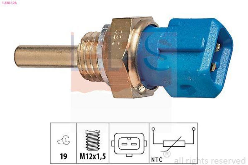 EPS Sensor, Kraftstofftemperatur Made in Italy - OE Equivalent