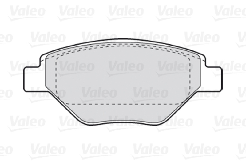 VALEO Brake Pad Set, disc brake FIRST