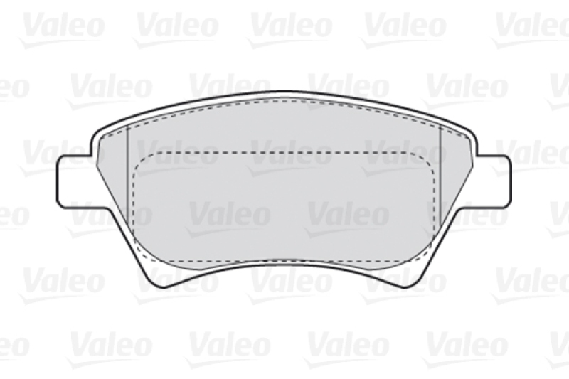 VALEO Brake Pad Set, disc brake FIRST