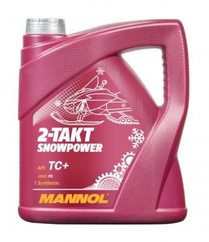 4L Mannol 2-Takt Snowpower Motoröl