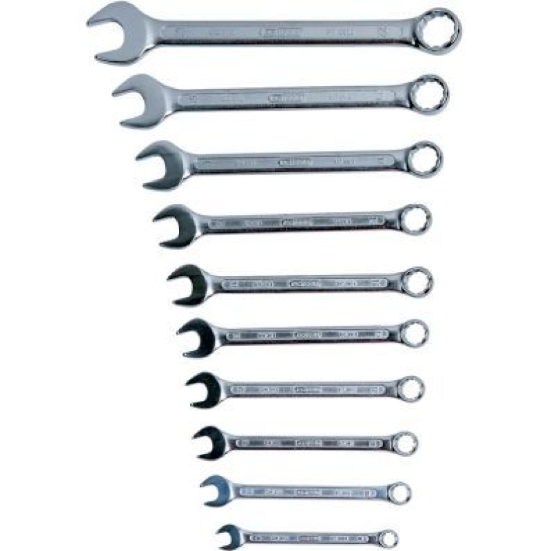 KS TOOLS Spanner Set, ring / open ended