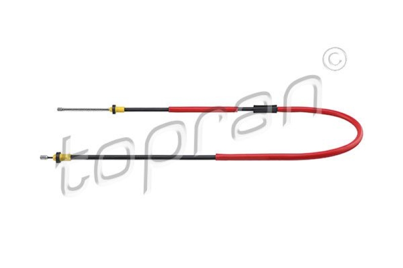 TOPRAN Cable Pull, parking brake