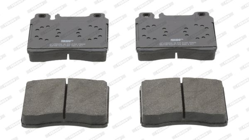 FERODO Brake Pad Set, disc brake PREMIER ECO FRICTION