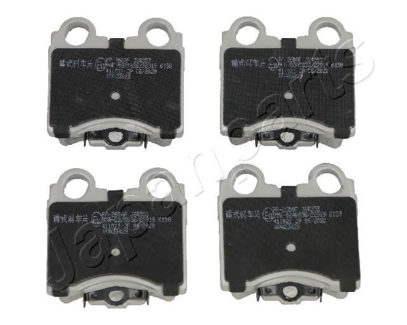 JAPANPARTS Brake Pad Set, disc brake