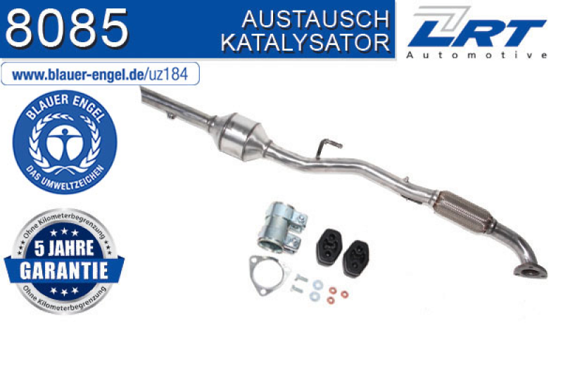 LRT Catalytic Converter ausgezeichnet mit "Der Blaue Engel"