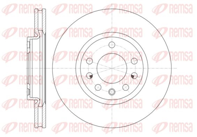 2x KAWE Brake Disc