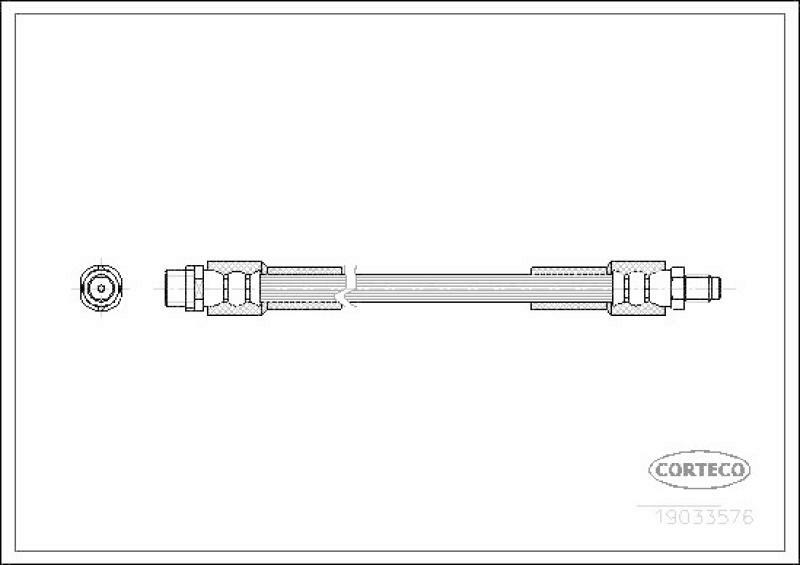 CORTECO Brake Hose