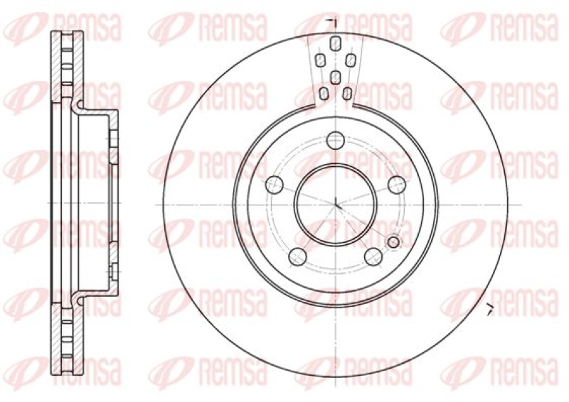 2x KAWE Brake Disc