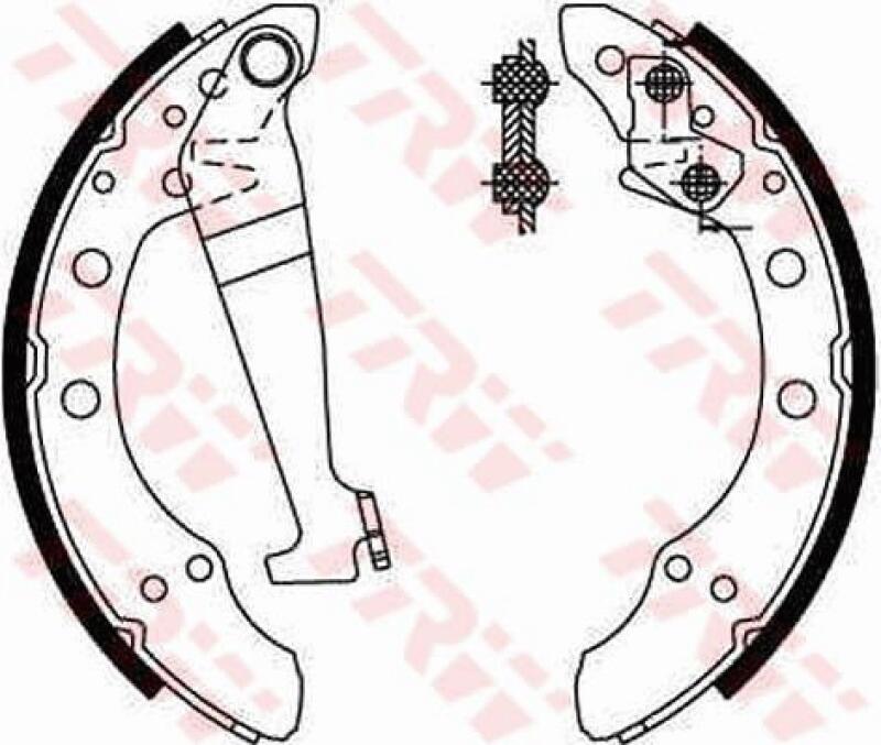 TRW Brake Shoe Set