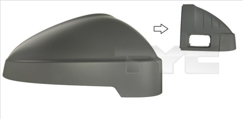 Cover, exterior mirror