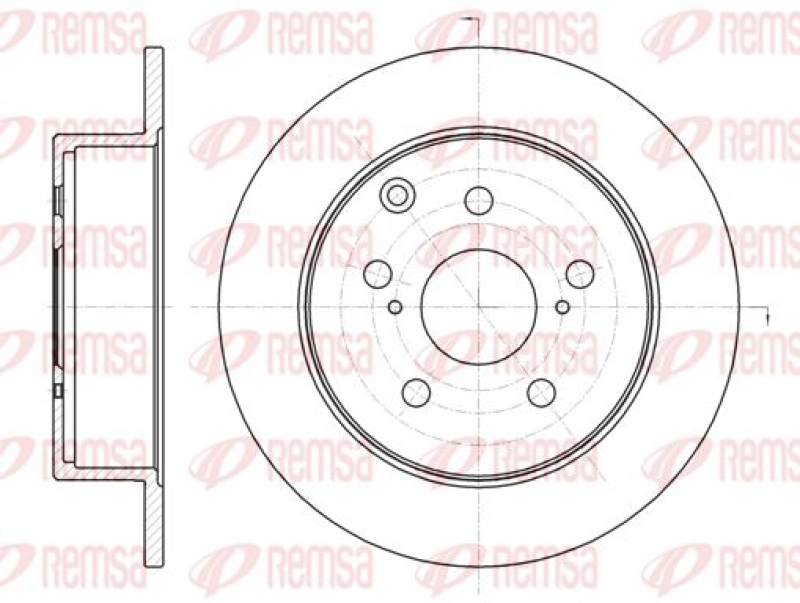 2x KAWE Brake Disc