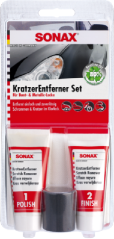 SONAX Polish Paint scratch remover set