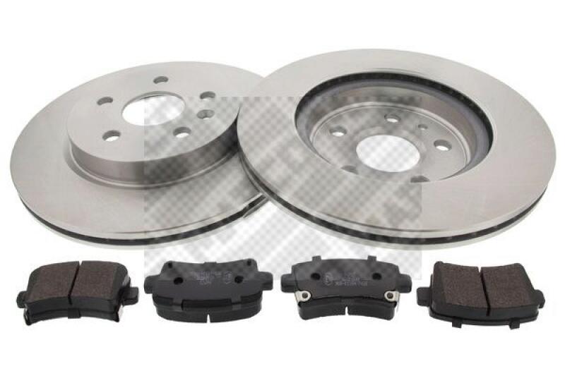 MAPCO Brake Set, disc brakes