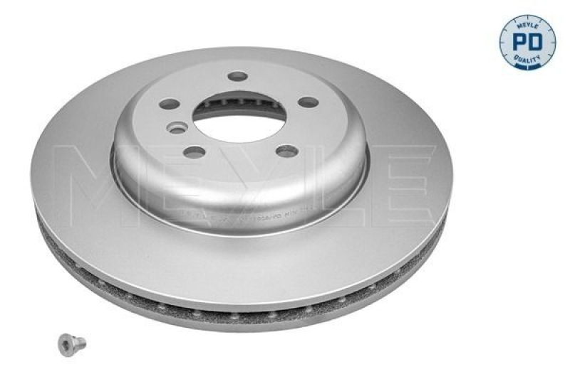 2x MEYLE Brake Disc MEYLE-PD: Advanced performance and design.