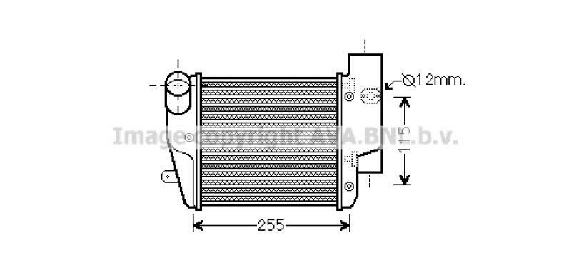 AVA QUALITY COOLING Intercooler, charger