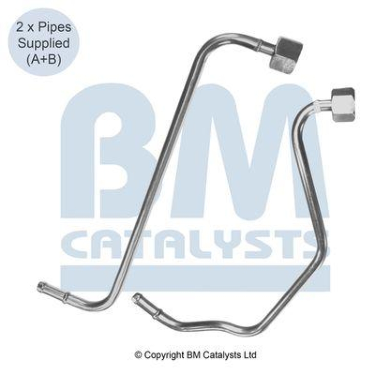 BM CATALYSTS Druckleitung, Drucksensor (Ruß-/Partikelfilter)