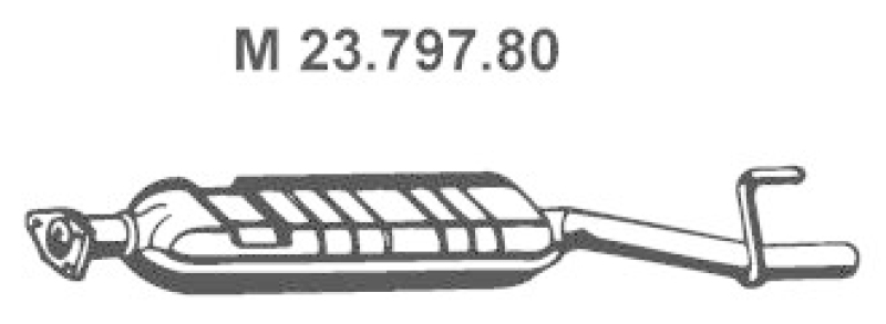 EBERSPÄCHER Mittelschalldämpfer