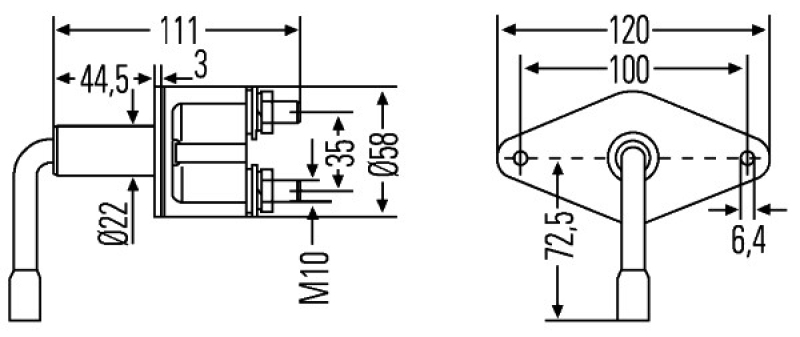 HELLA Hauptschalter, Batterie