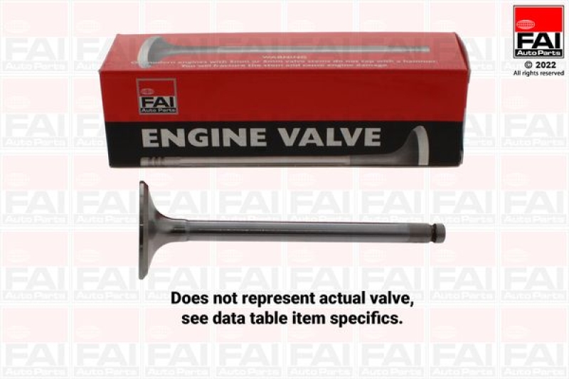 FAI AutoParts Exhaust Valve