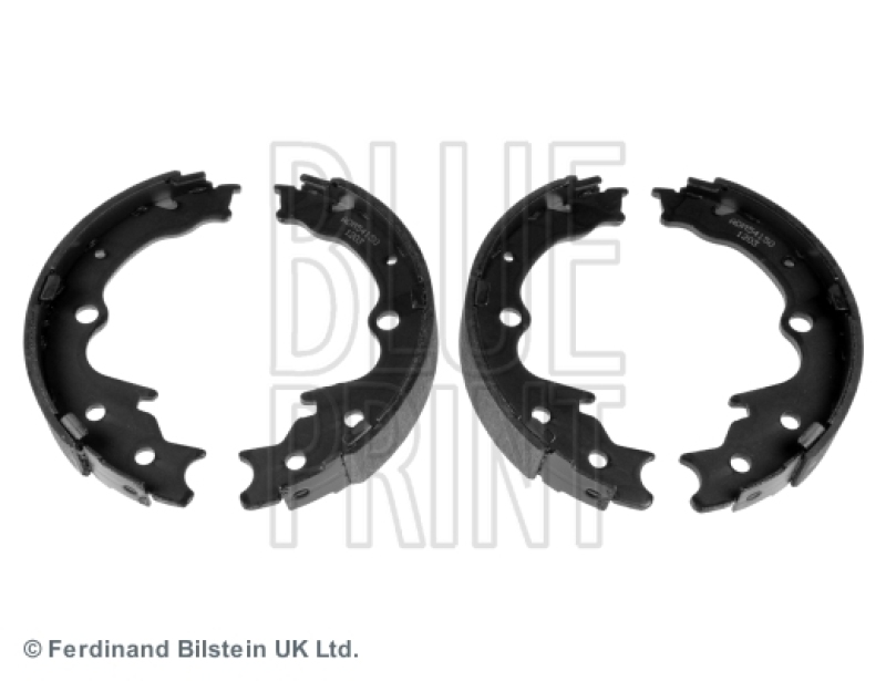 BLUE PRINT Brake Shoe Set, parking brake