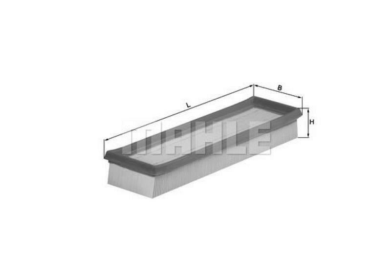 MAHLE ORIGINAL Luftfilter